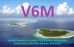 V6M Micronesia on 50MHz